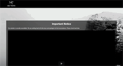 Desktop Screenshot of maintenance.arcteryx.com